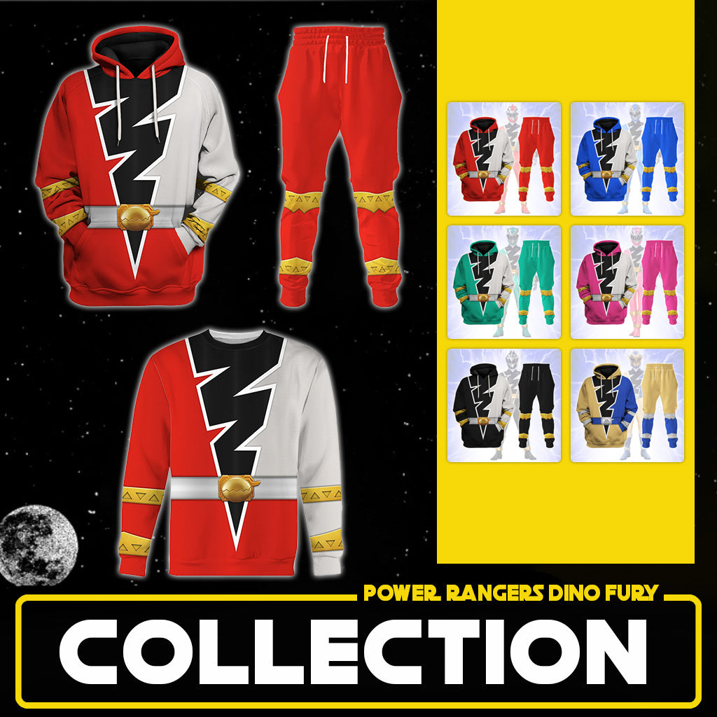 Dive into Adventure: Power Rangers Dino Fury Cosplay & Apparel