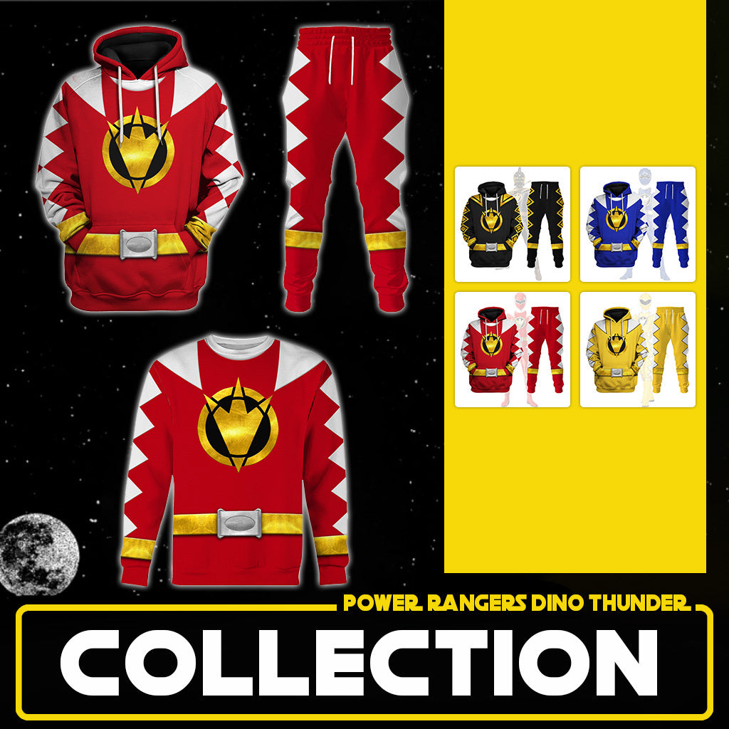 Roar into Action: Power Rangers Dino Thunder Cosplay & Apparel