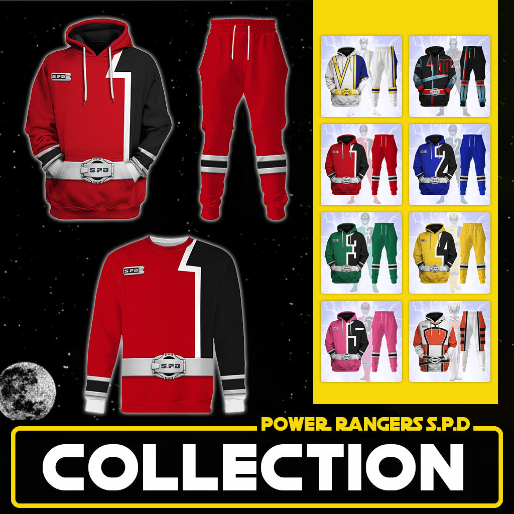 Join Space Patrol Delta: Power Rangers S.P.D. Cosplay & Apparel