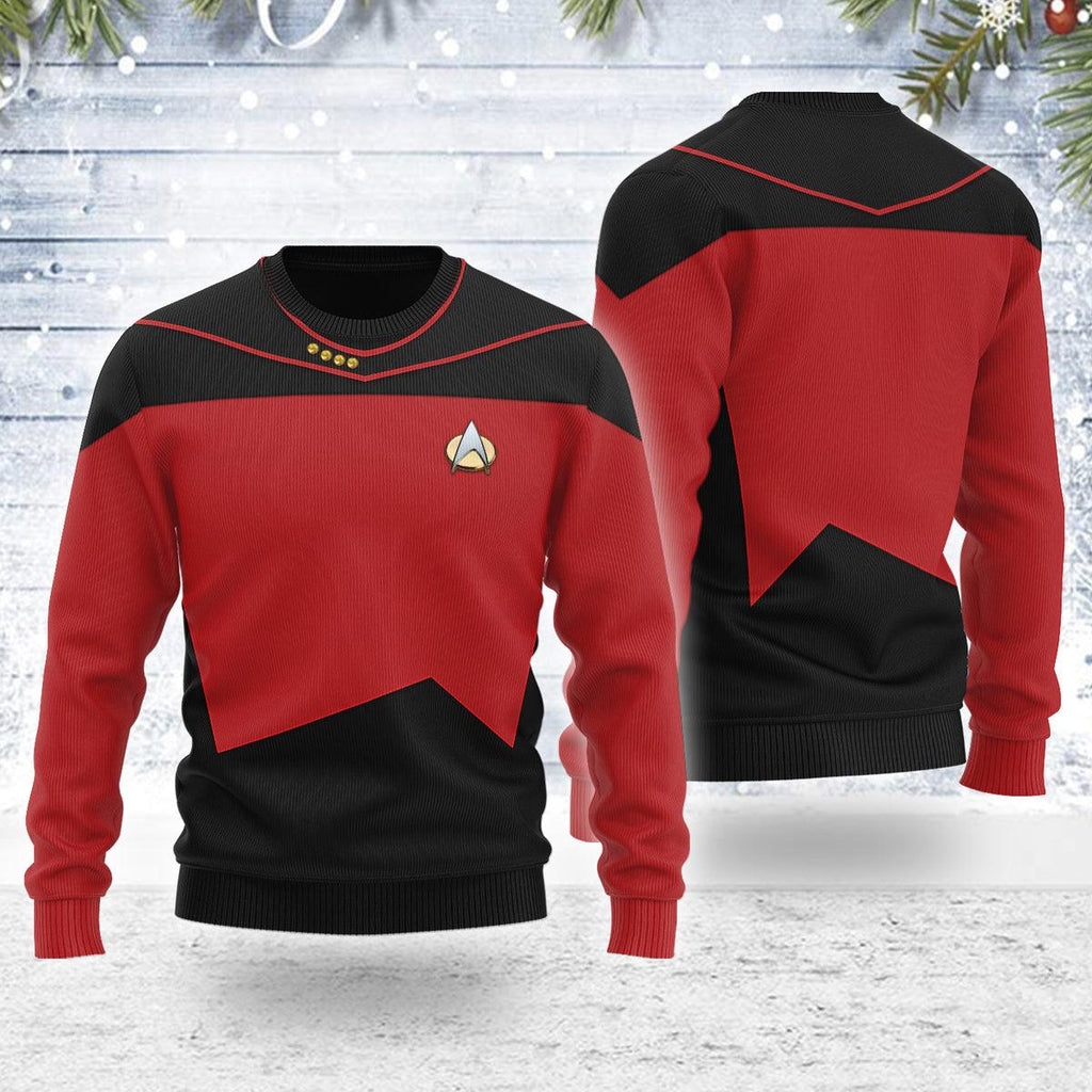 Star Trek Cosplay Costumes: Christmas Wool Sweater