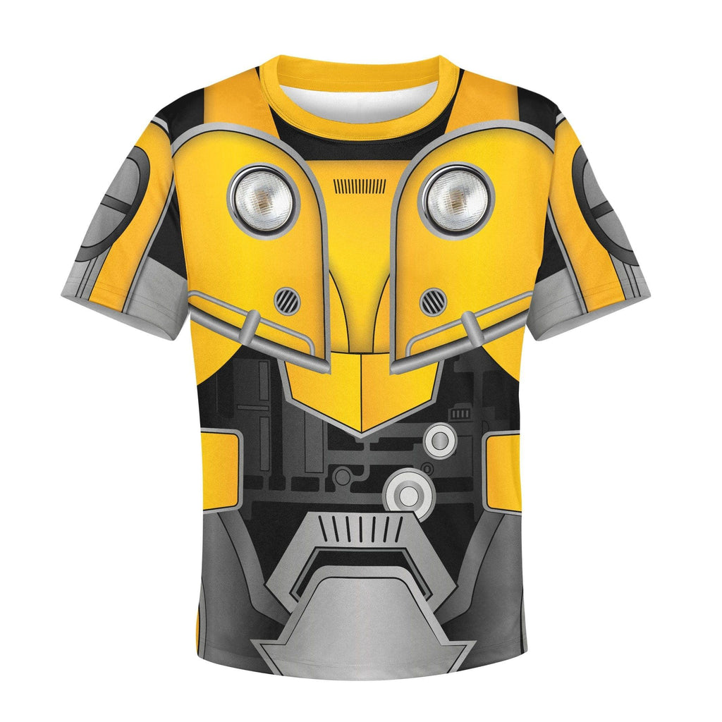 OodieGang Bumblebee Kid Costume Cosplay Hoodie Sweatshirt T-Shirt - OodieGang.com