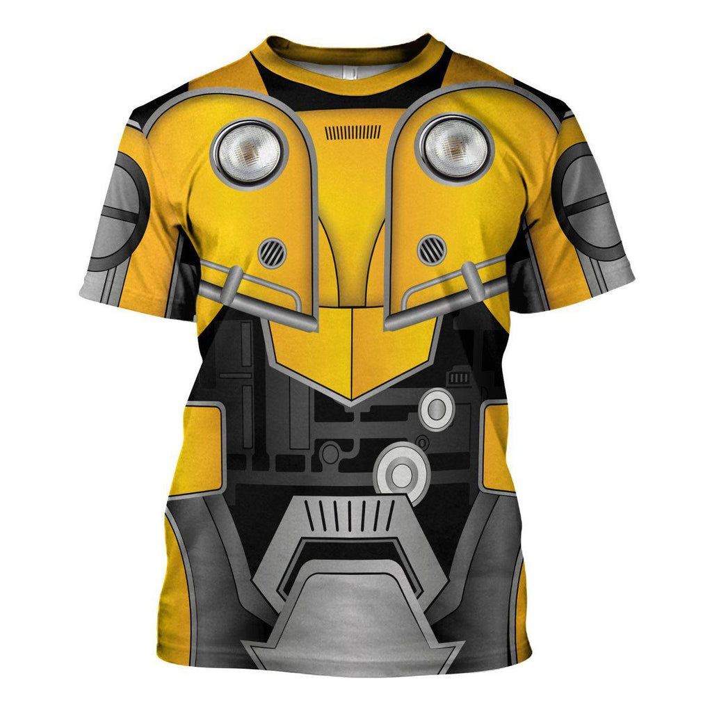 OodieGang Bumblebee Costume Cosplay Hoodie Tracksuit - OodieGang