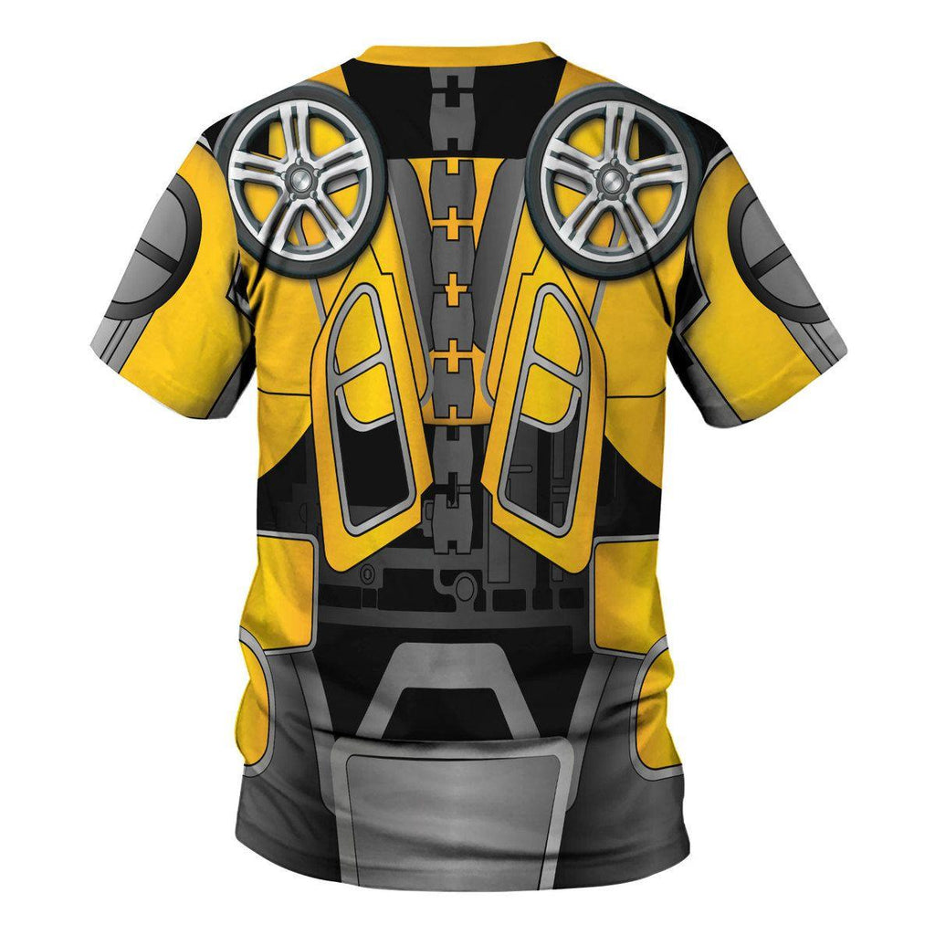 OodieGang Bumblebee Costume Cosplay Hoodie Tracksuit - OodieGang