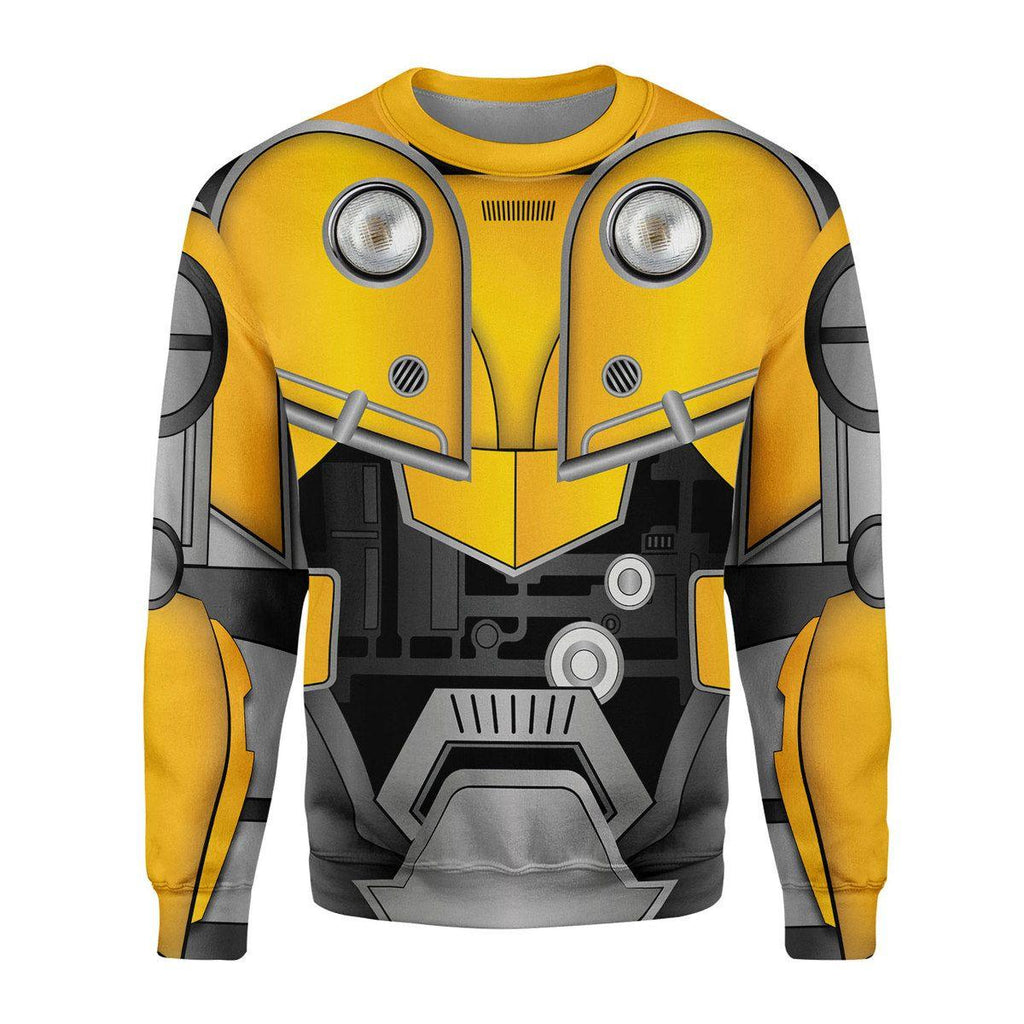 OodieGang Bumblebee Costume Cosplay Hoodie Tracksuit - OodieGang