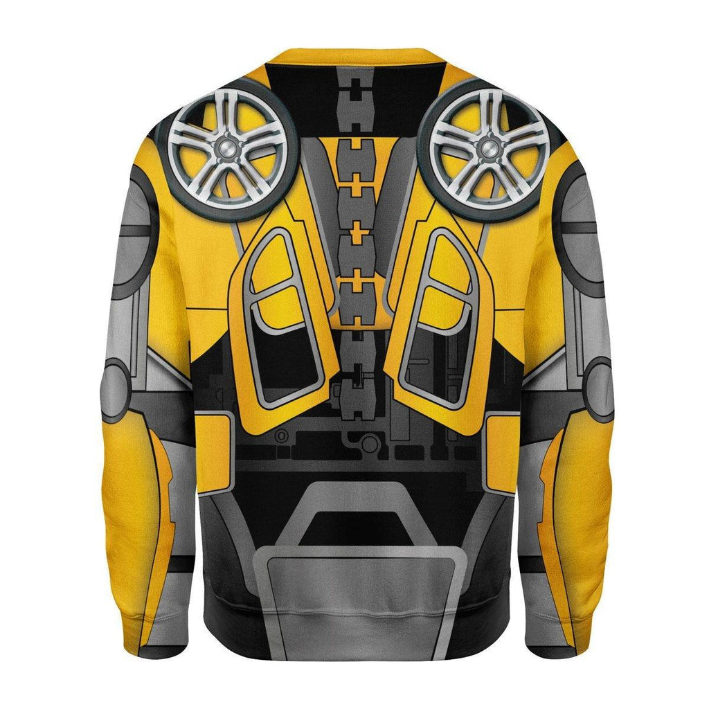 OodieGang Bumblebee Costume Cosplay Hoodie Tracksuit - OodieGang