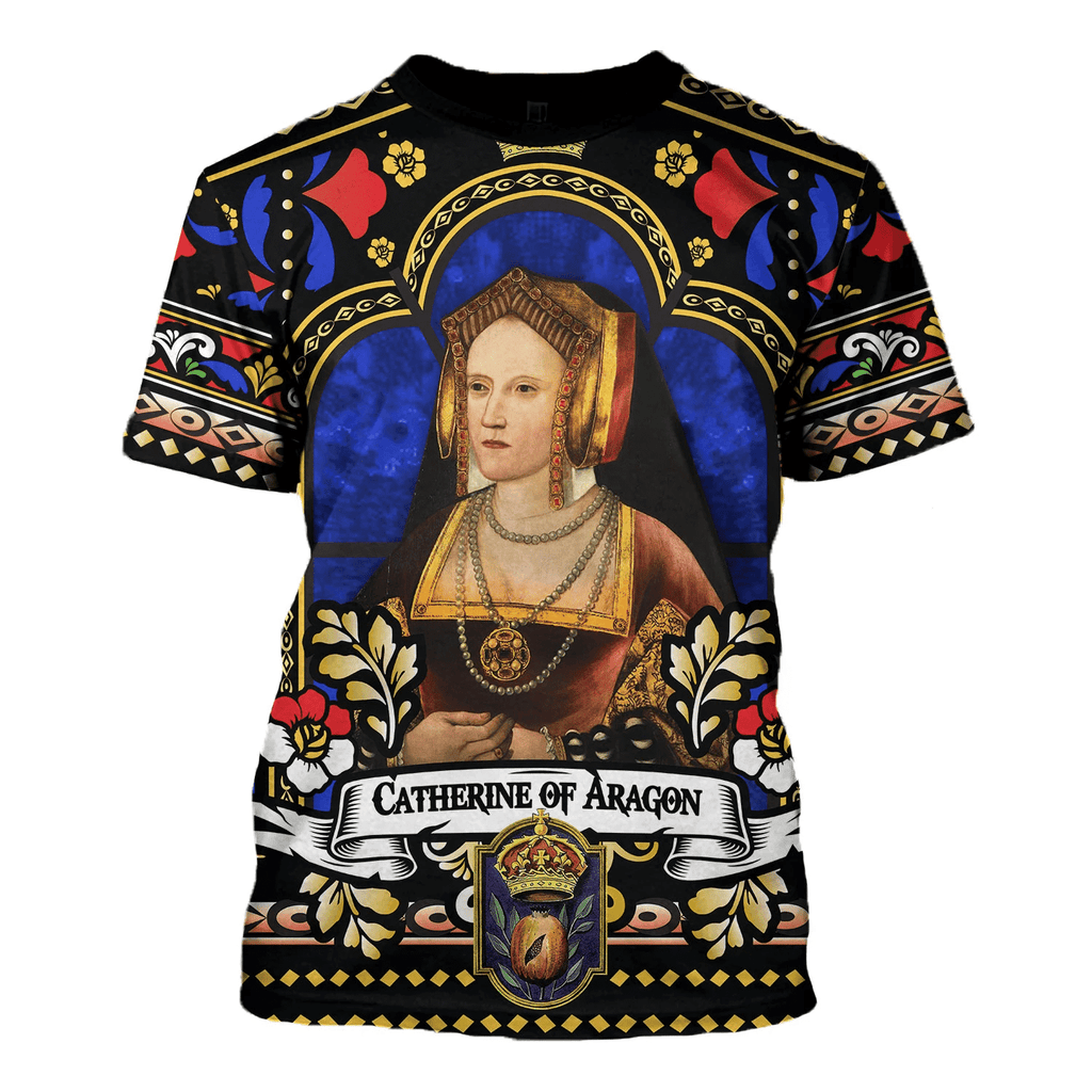 OodieGang Catherine of Aragon Queen of England Costume Hoodie Sweatshirt T-Shirt Tracksuit - OodieGang.com