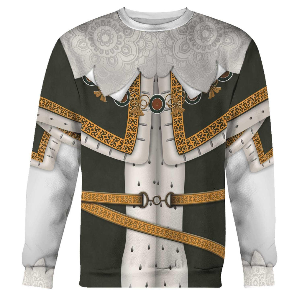 OodieGang Charles I of England Costume Hoodie Sweatshirt T-Shirt Tracksuit - OodieGang.com