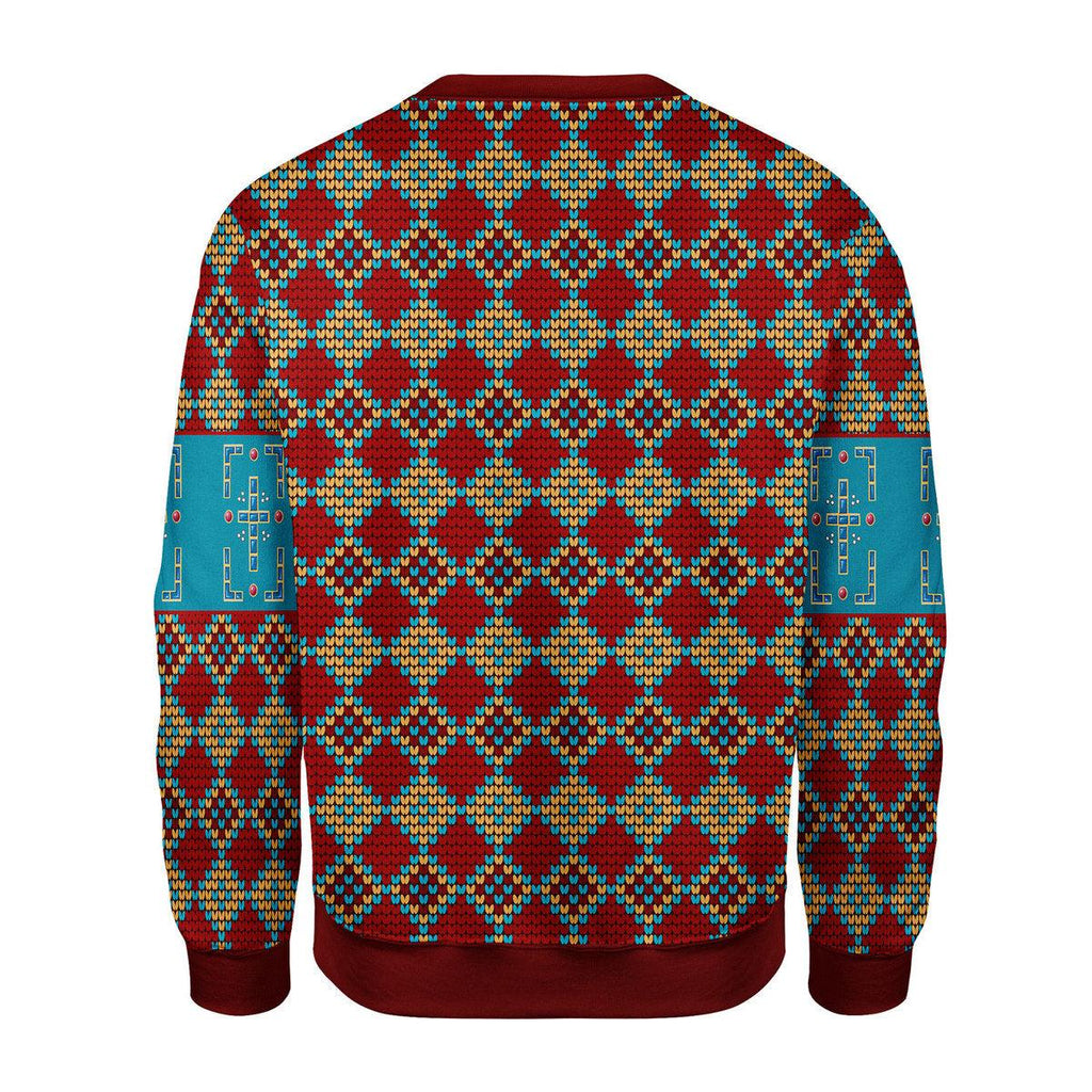 OodieGang Prayer in the Garden Artwork Christmas Sweater - OodieGang.com