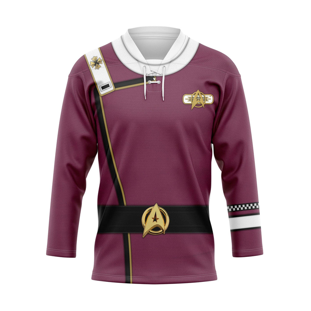 Admiral James T. Kirk Costume Hockey Jersey Sweatpants - OodieGang.com