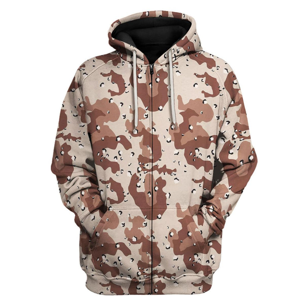 American Chocolate Chip Desert Battle Dress Uniform Camo - OodieGang