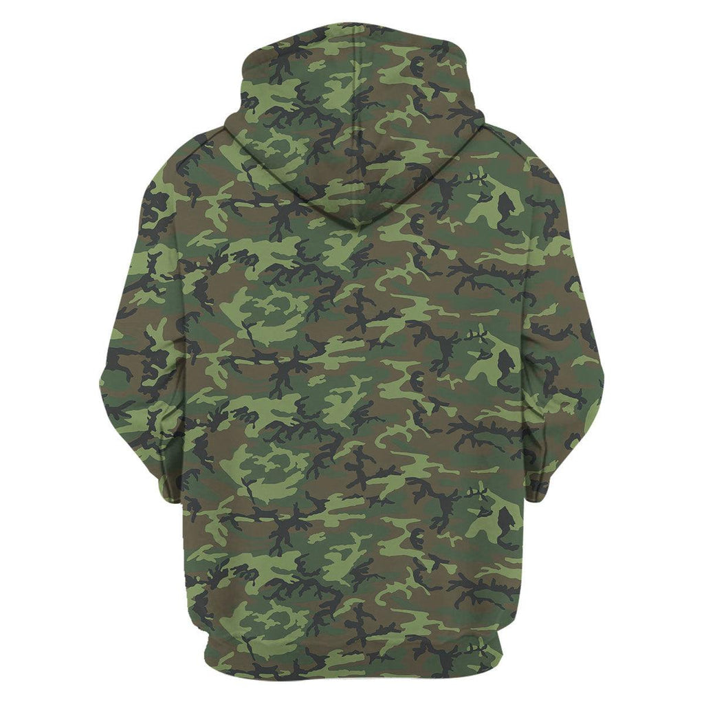 American ERDL Lowland Camo - OodieGang