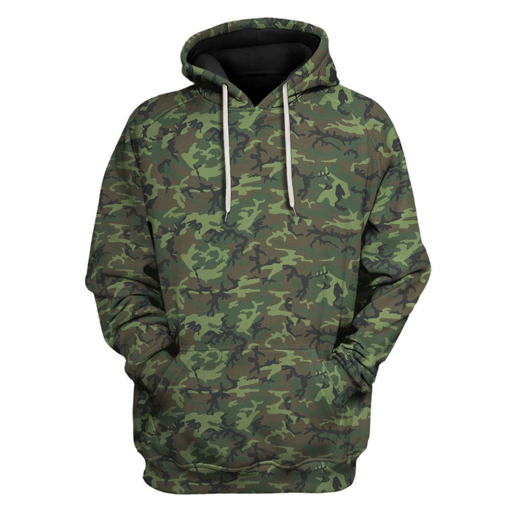 American ERDL Lowland Camo - OodieGang