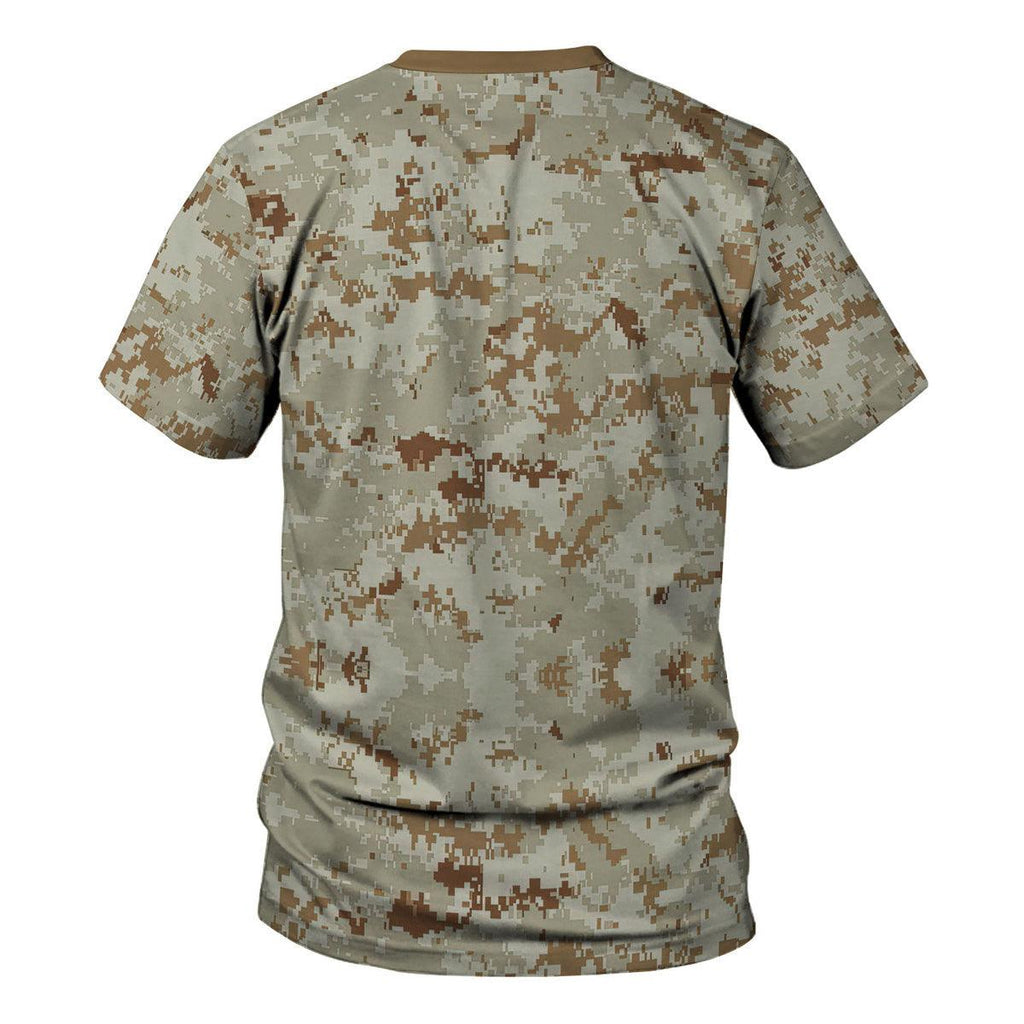 American Marine Pattern Desert Camo - OodieGang