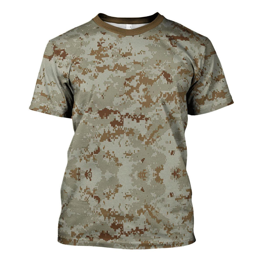 American Marine Pattern Desert Camo - OodieGang