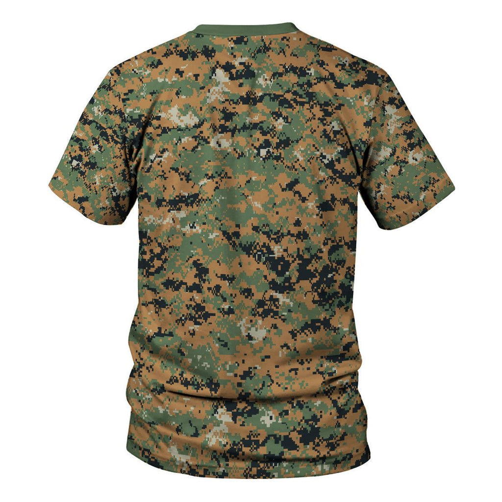 American MARPAT Marine pattern Woodland Camo - OodieGang