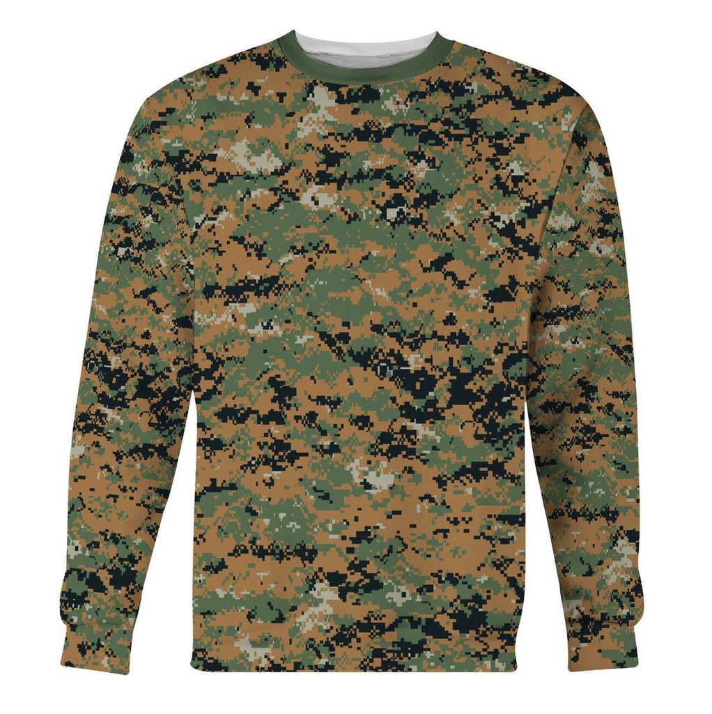 American MARPAT Marine pattern Woodland Camo - OodieGang