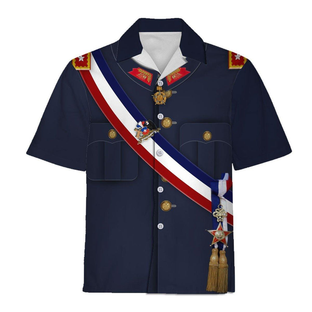 Augusto Pinochet Ugarte Chilean General Former President of Chile Unisex Hawaiian Shirt - OodieGang.com