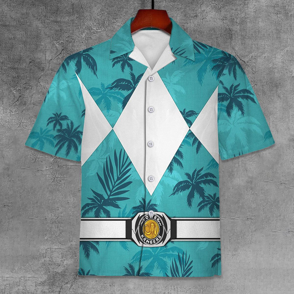 Belt Black Ranger x Tommy Vercetti Hawaiian Shirt Beach Shorts - CustomsPig.com