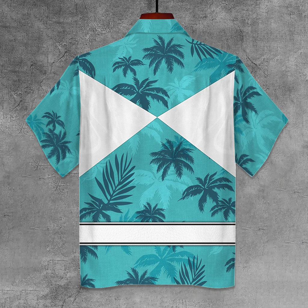 Belt Black Ranger x Tommy Vercetti Hawaiian Shirt Beach Shorts - OodieGang.com