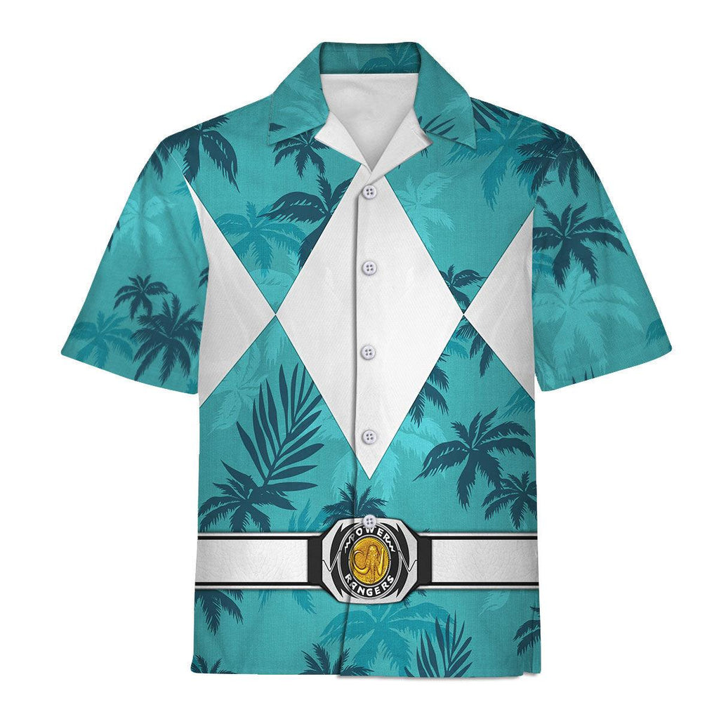 Belt Black Ranger x Tommy Vercetti Hawaiian Shirt Beach Shorts - OodieGang.com