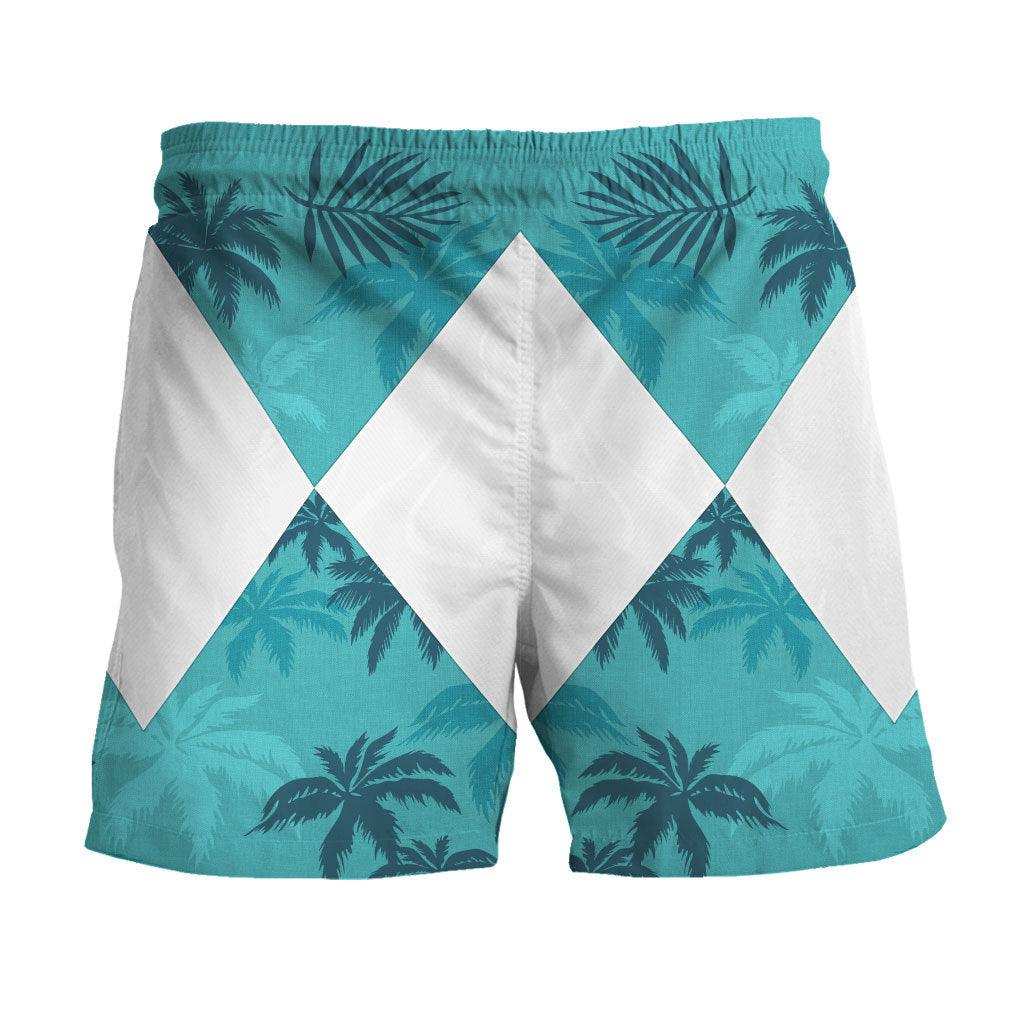 Belt Black Ranger x Tommy Vercetti Hawaiian Shirt Beach Shorts - OodieGang.com