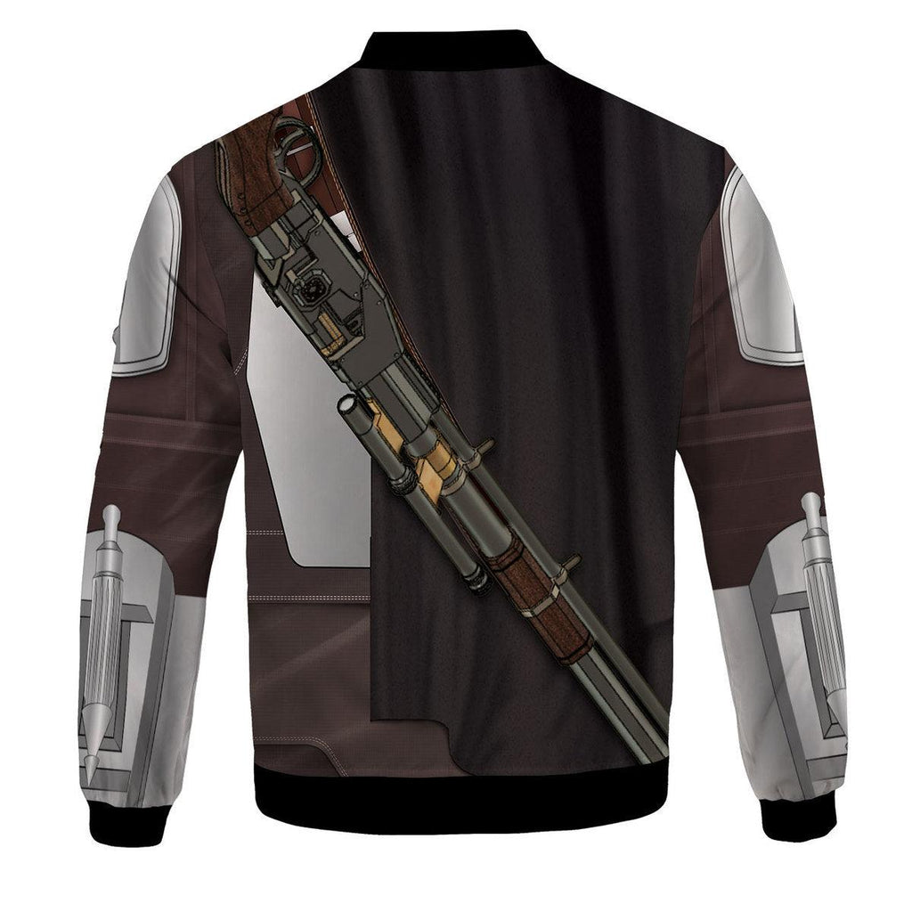 Beskar Version Of Madalorian Cosplay Bomber Jacket - DucG