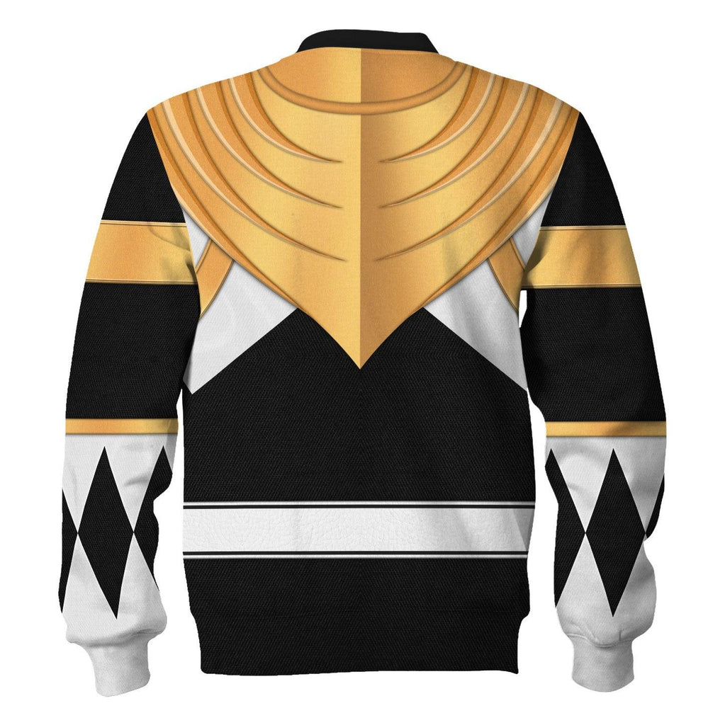 Black Ranger Dragon Shield Hoodies Sweatshirt T-shirt Hawaiian - OodieGang.com