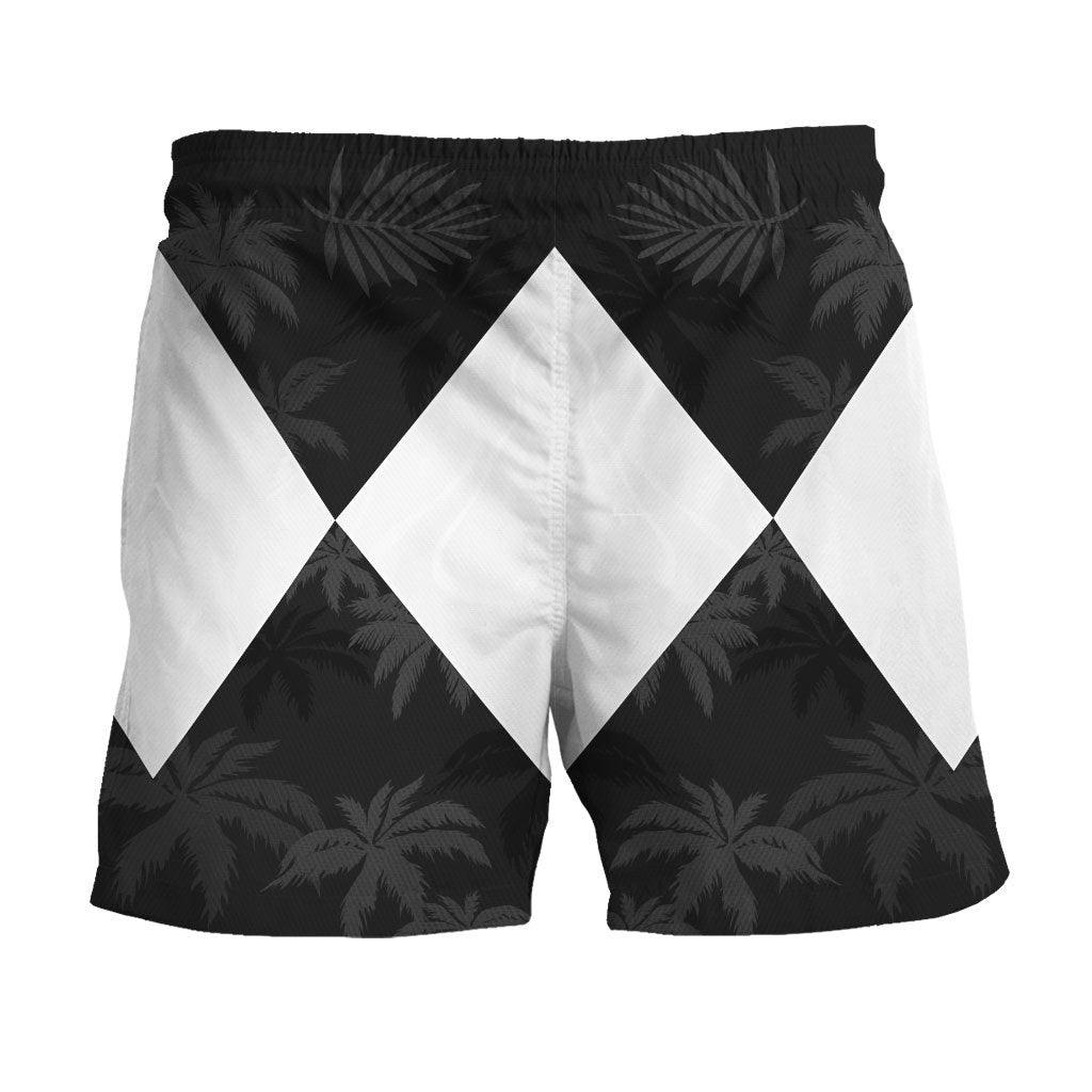 Black Ranger x Tommy Vercetti Hawaiian Shirt & Beach Shorts - OodieGang.com