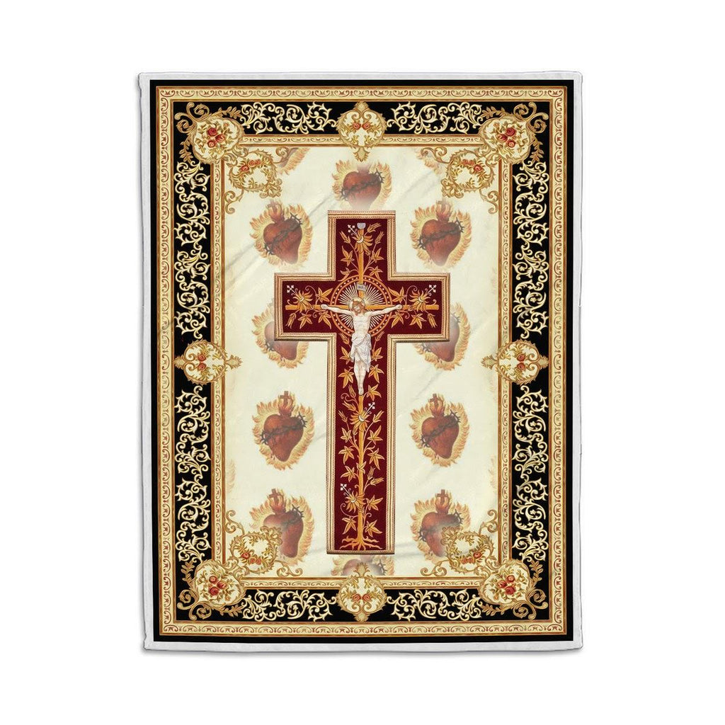 Blanket Sacred Heart Of Jesus - OodieGang