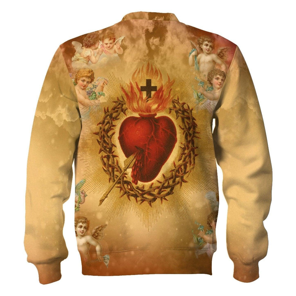 Blessed Virgin Mary & Jesus Sweatshirt - OodieGang