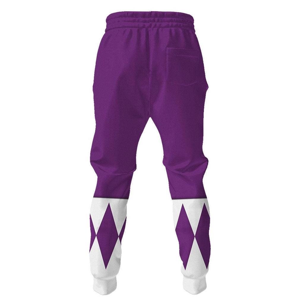 Bulk and Skull Purple Ranger Hoodies Sweatshirt T-shirt Hawaiian Sweatpants - OodieGang.com