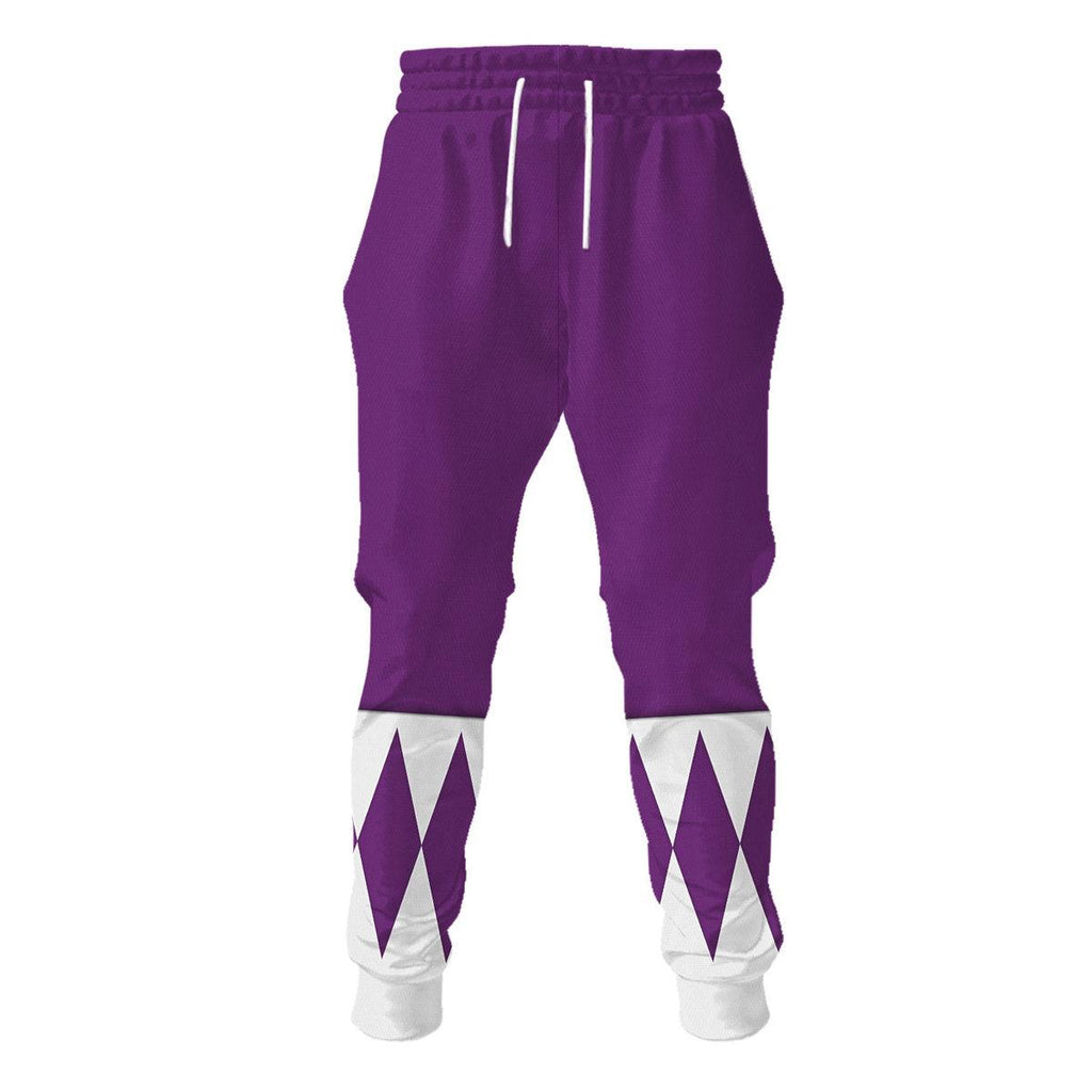 Bulk and Skull Purple Ranger Hoodies Sweatshirt T-shirt Hawaiian Sweatpants - OodieGang.com