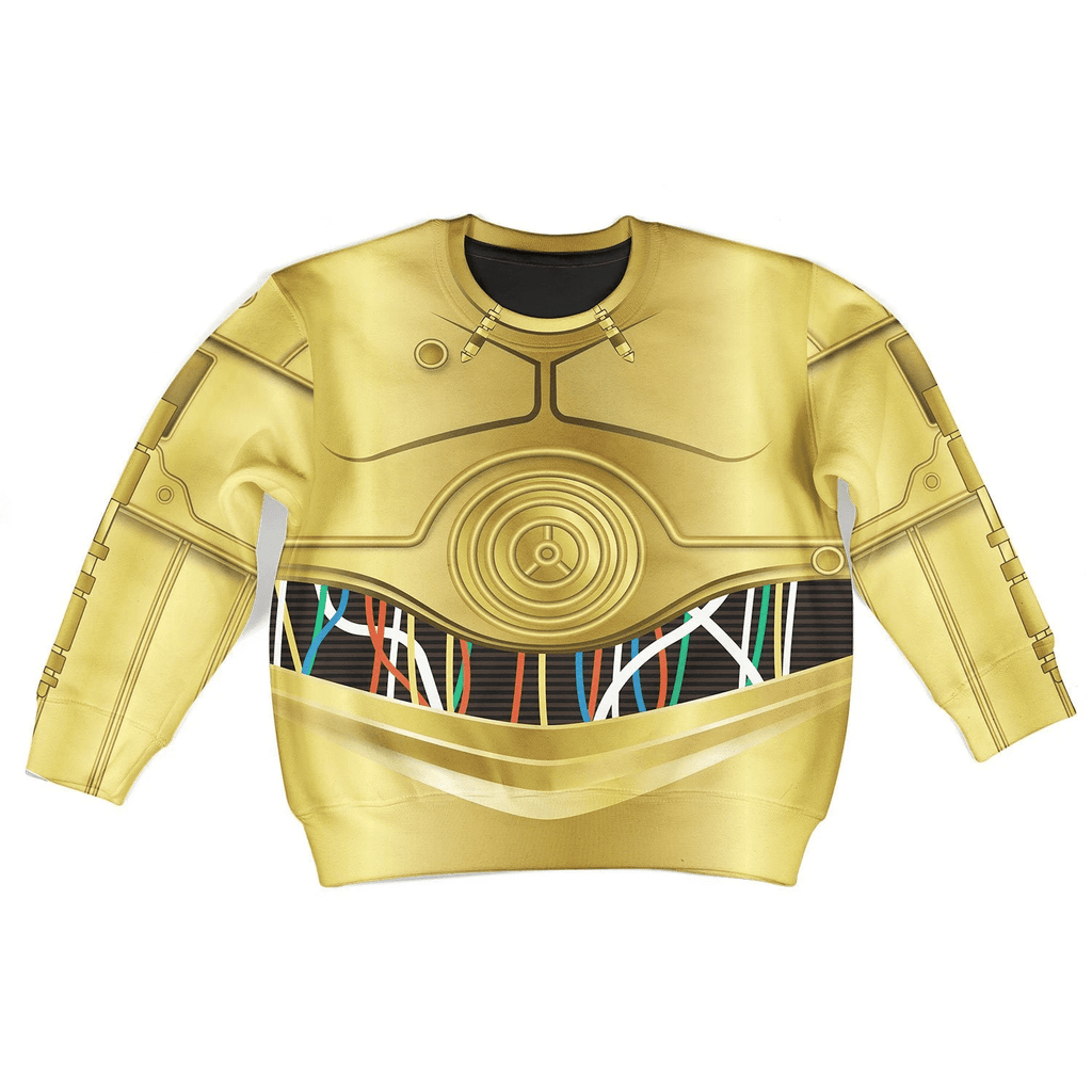 C 3PO Kid Tops - OodieGang.com