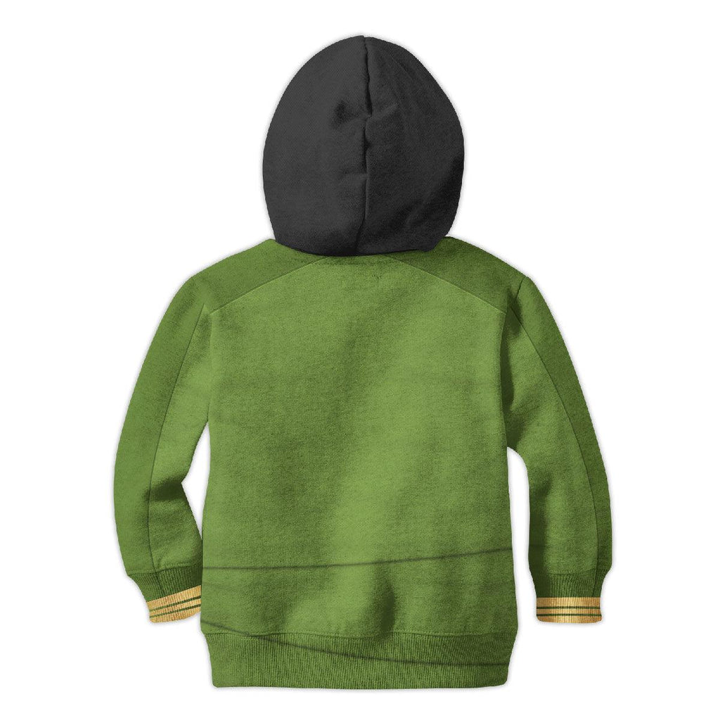 Captain Pike Green Costume Cosplay Kid Hoodie Sweatshirt T-Shirt - OodieGang.com