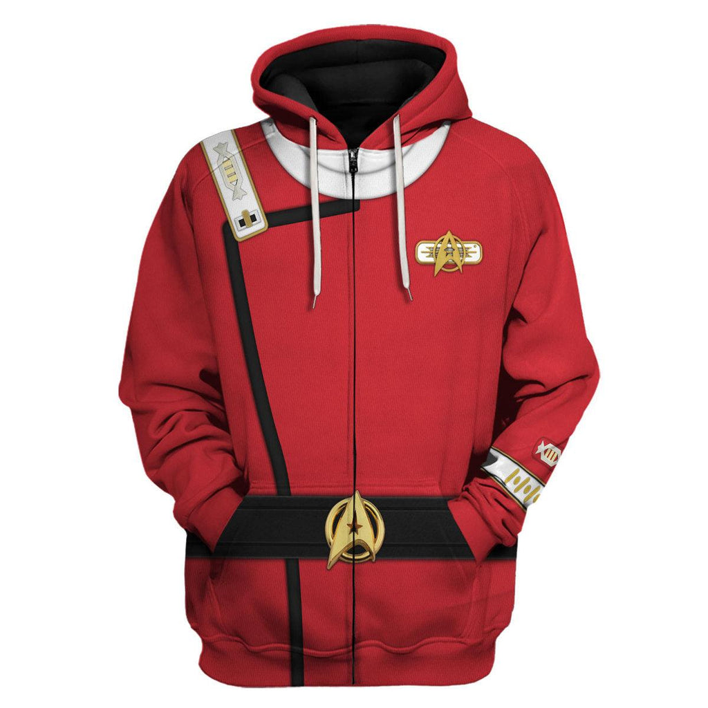 Captain Spock Costume Officer Hoodie Sweatshirt T-Shirt Sweatpants Apparel - OodieGang.com