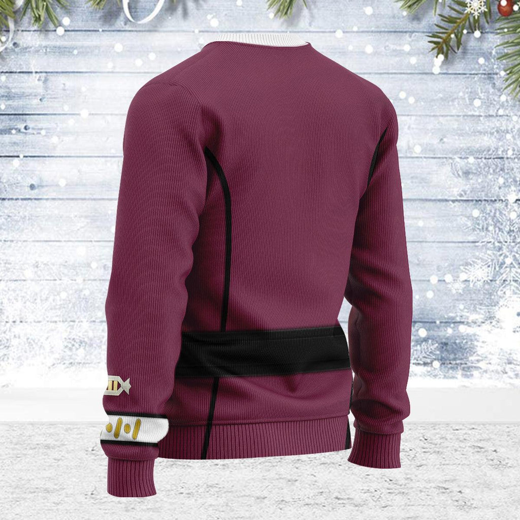 Captain Spock Themed Costume Christmas Wool Sweater - OodieGang.com