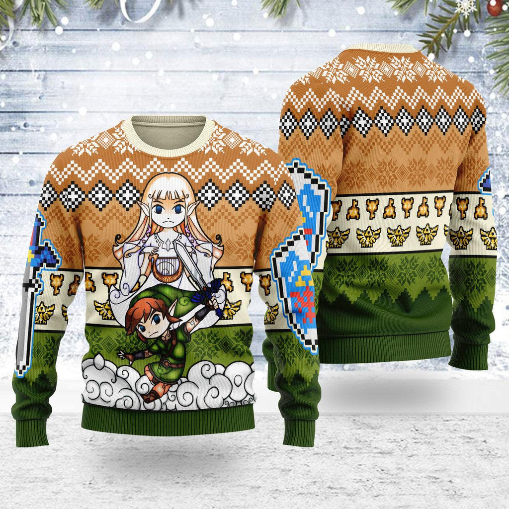 Christmas Sweater Art from The Wind Waker 01 - OodieGang.com