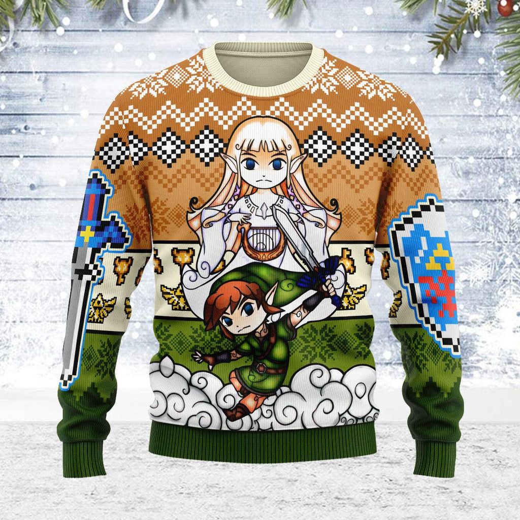 Christmas Sweater Art from The Wind Waker 01 - OodieGang.com