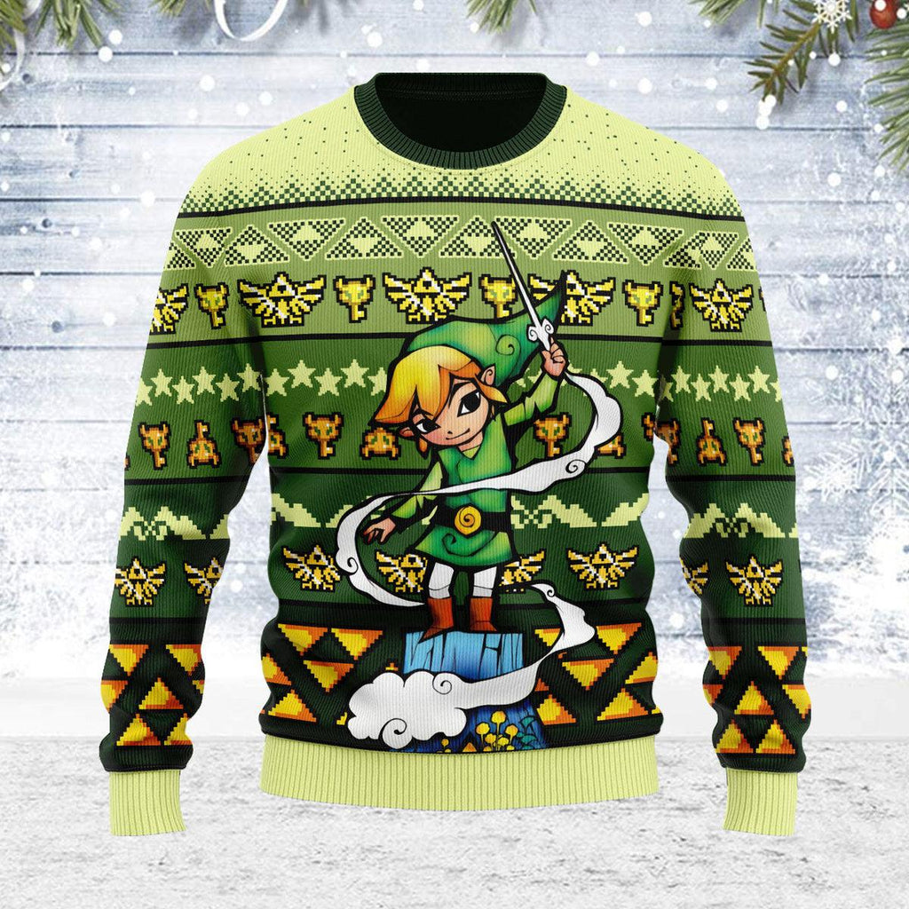 Christmas Sweater Art from The Wind Waker 05 - OodieGang.com