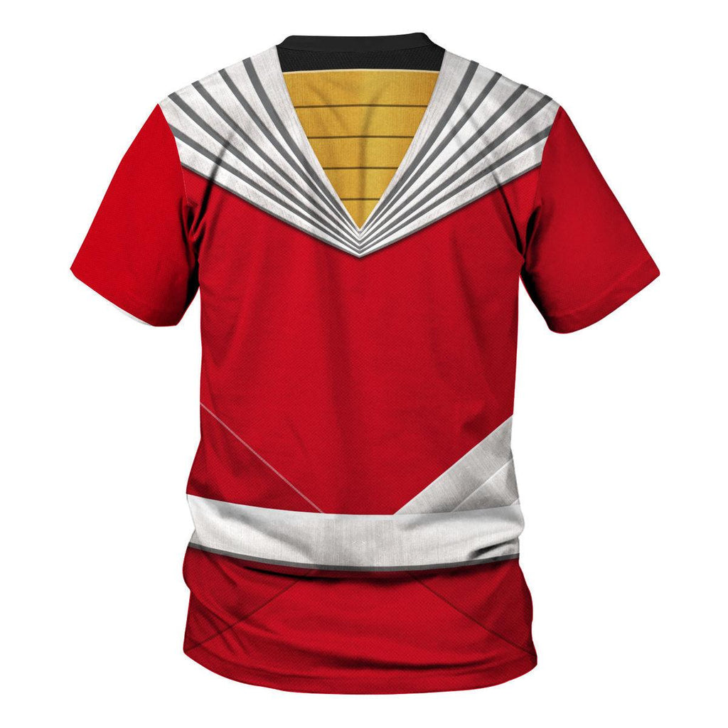 Cosmic Fury Red Ranger Hoodies Sweatshirt T-shirt ZipHoodies Sweatpants - OodieGang.com