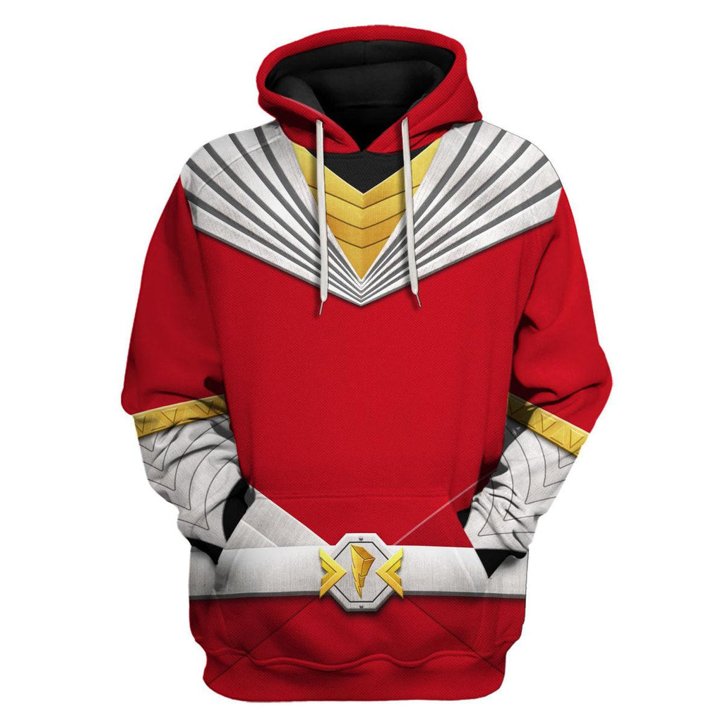 Cosmic Fury Red Ranger Hoodies Sweatshirt T-shirt ZipHoodies Sweatpants - OodieGang.com