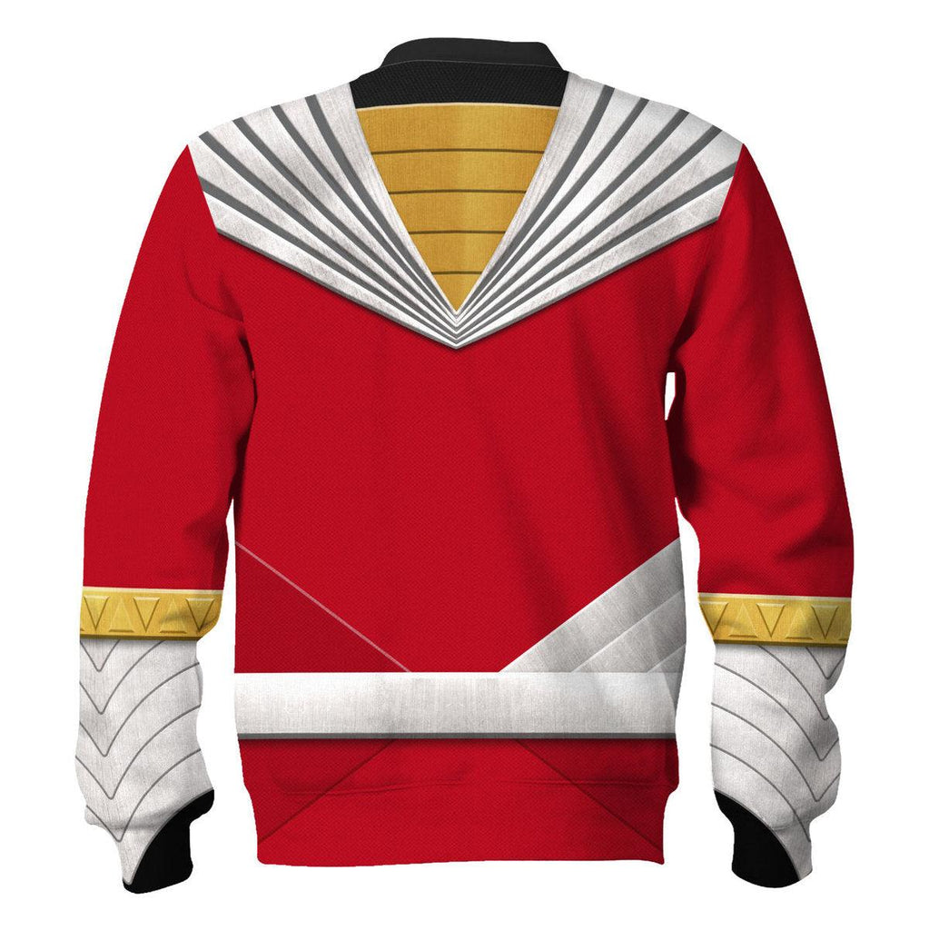 Cosmic Fury Red Ranger Hoodies Sweatshirt T-shirt ZipHoodies Sweatpants - OodieGang.com