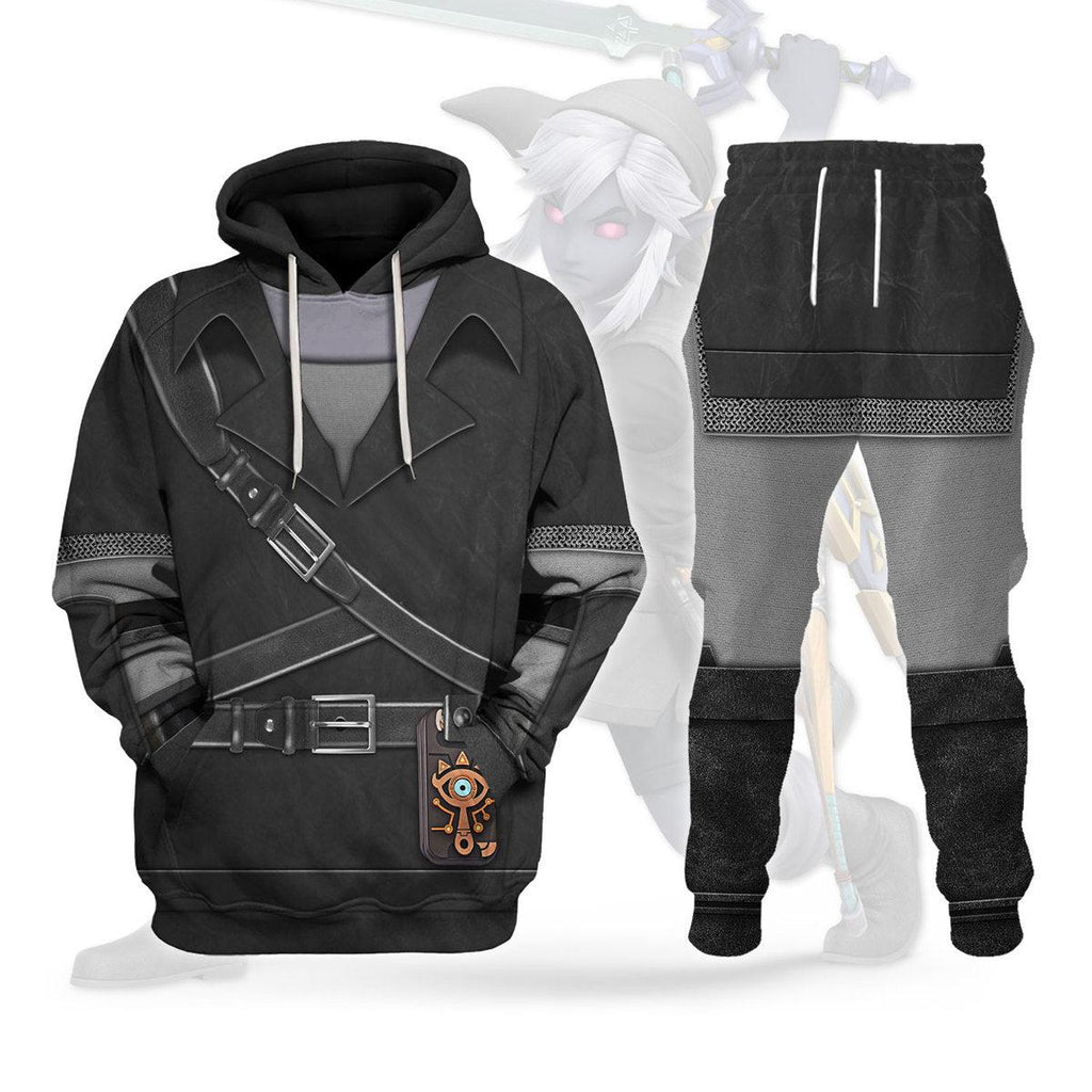 Dark Link Attire Unisex Hoodie Sweatshirt T-shirt Sweatpants Cosplay - DucG