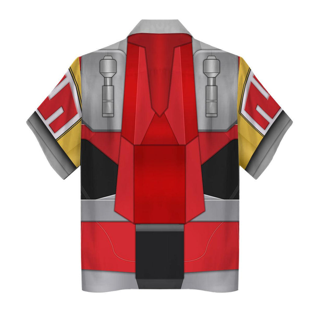 Dino Megazord Mighty Morphin Hoodies Sweatshirt T-shirt Hawaiian - OodieGang.com