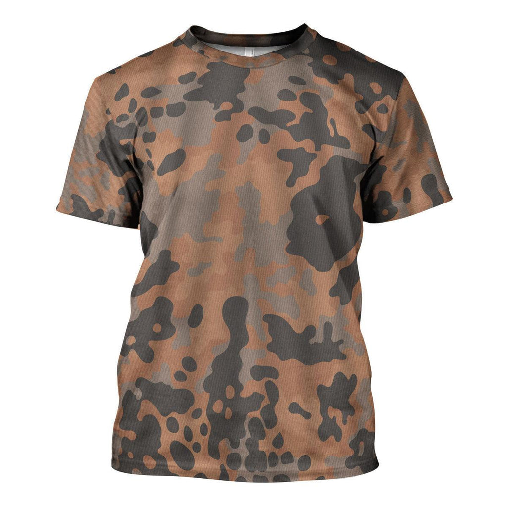 Eichenlaubmuster (Oak leaf A) World War II German Camo Pattern - OodieGang