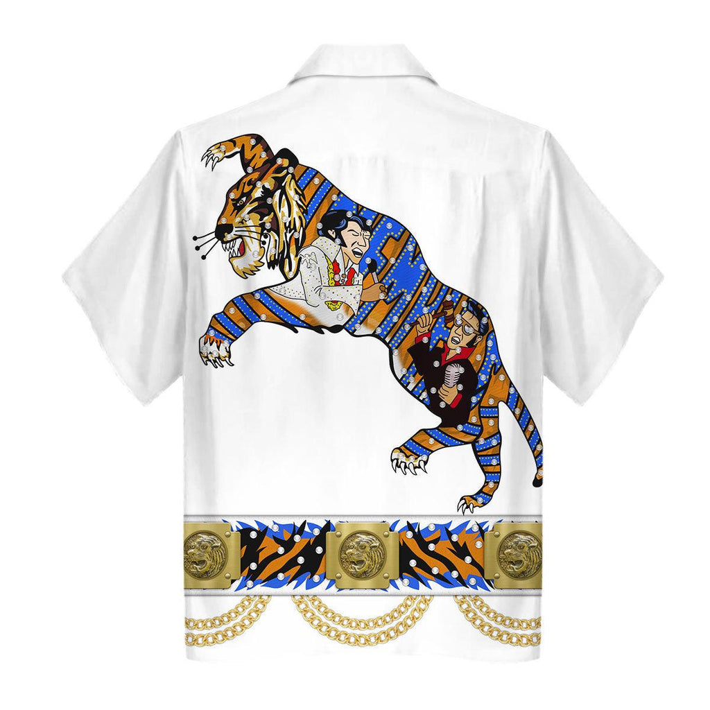 Elvis Presley Tiger Costume Hoodie Sweatshirt T-Shirt Sweatpants - OodieGang.com