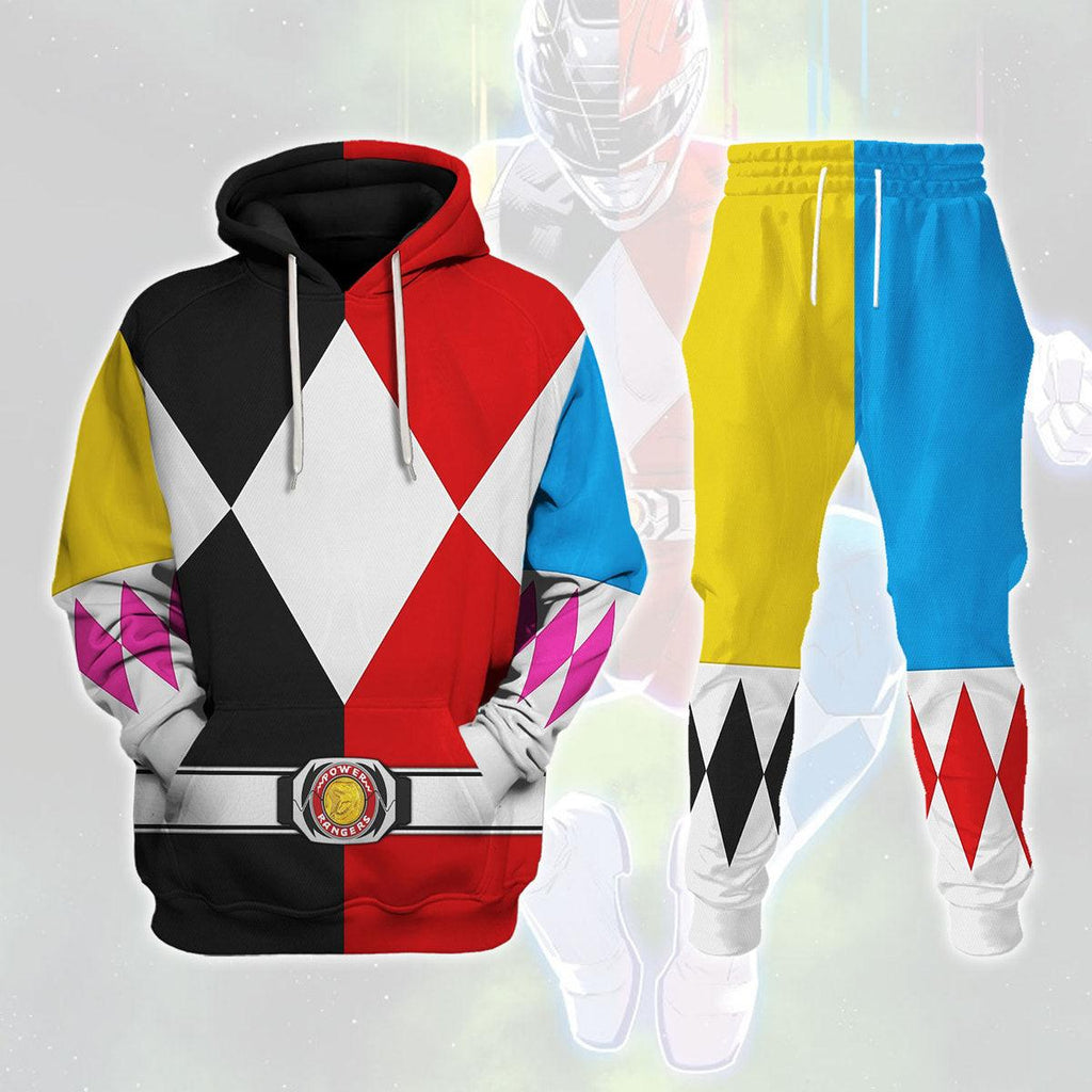 Every Current Mighty Morphin Team Hoodies Sweatshirt T-shirt Hawaiian Sweatpants - CustomsPig.com