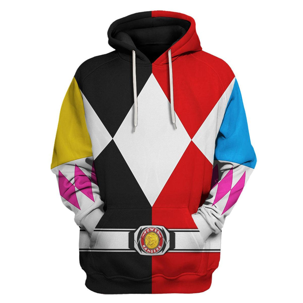 Every Current Mighty Morphin Team Hoodies Sweatshirt T-shirt Hawaiian Sweatpants - OodieGang.com