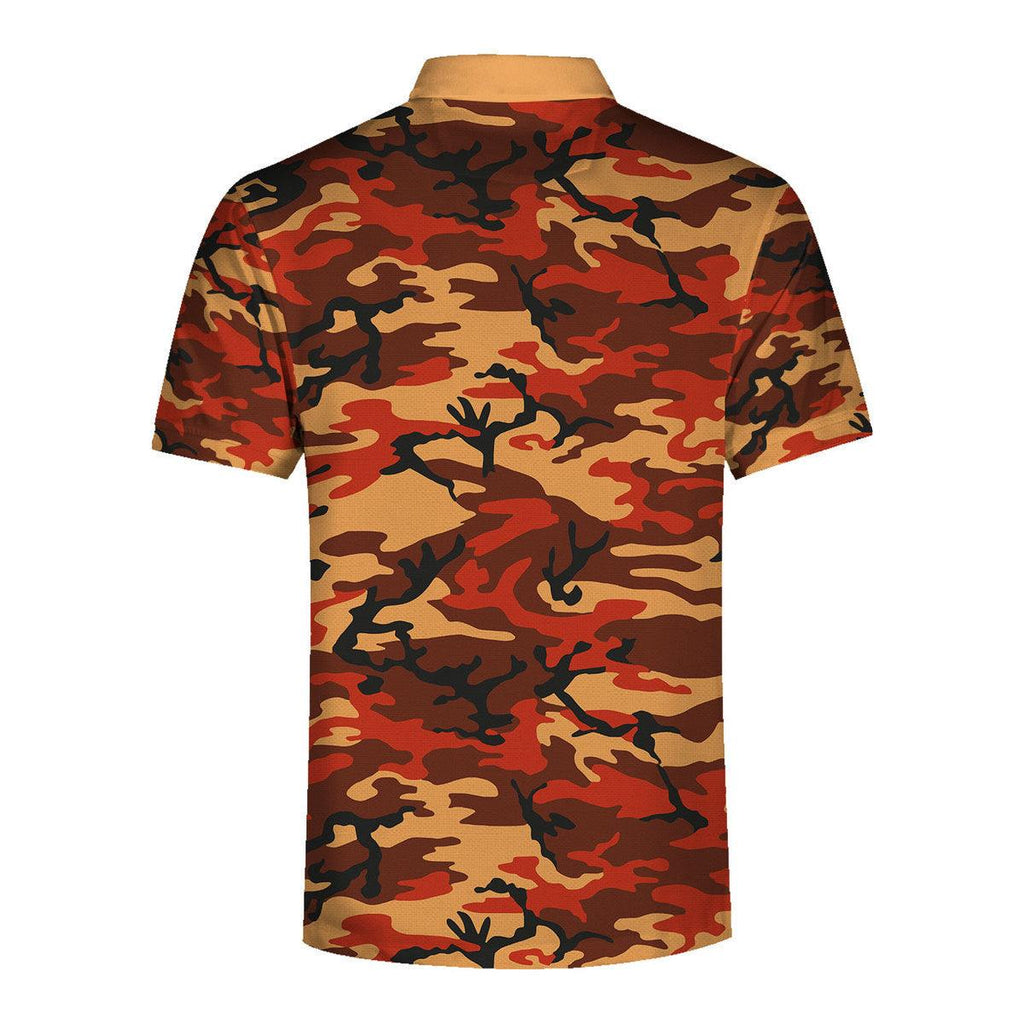 Flecktarn Red Brown German World War II Camouflage Patterns - OodieGang