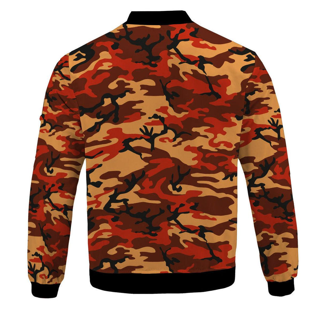 Flecktarn Red Brown German World War II Camouflage Patterns - OodieGang